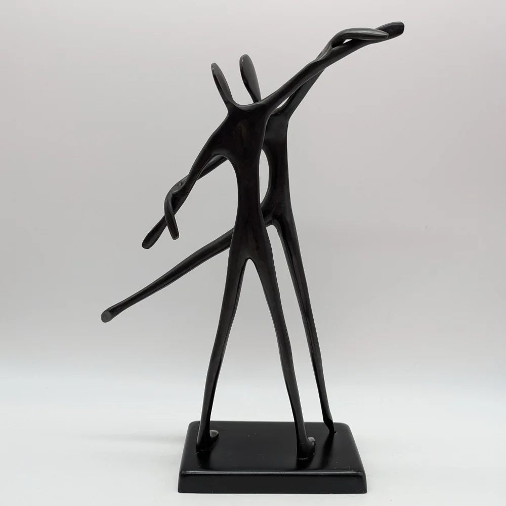 Ikea Bodrul Khalique Ballet Dancer Metal Abstract Figure Sculpt